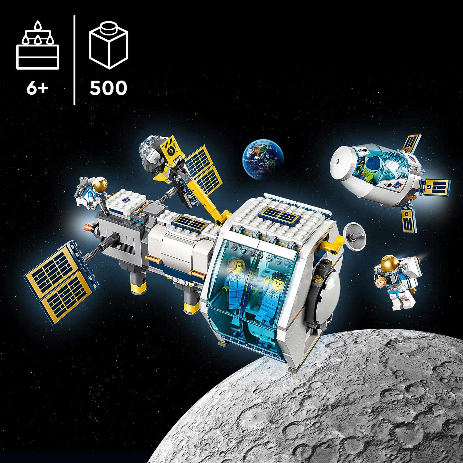 Lego city space port deep online space