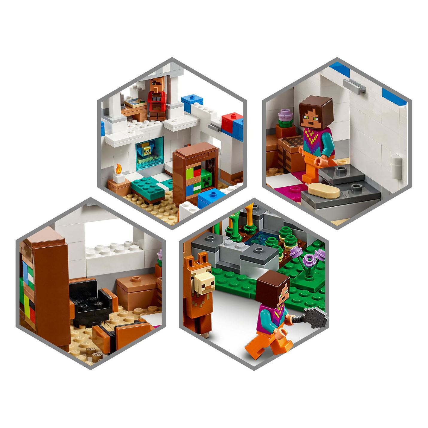21188 LEGO Minecraft The Llama Village | Thimble Toys