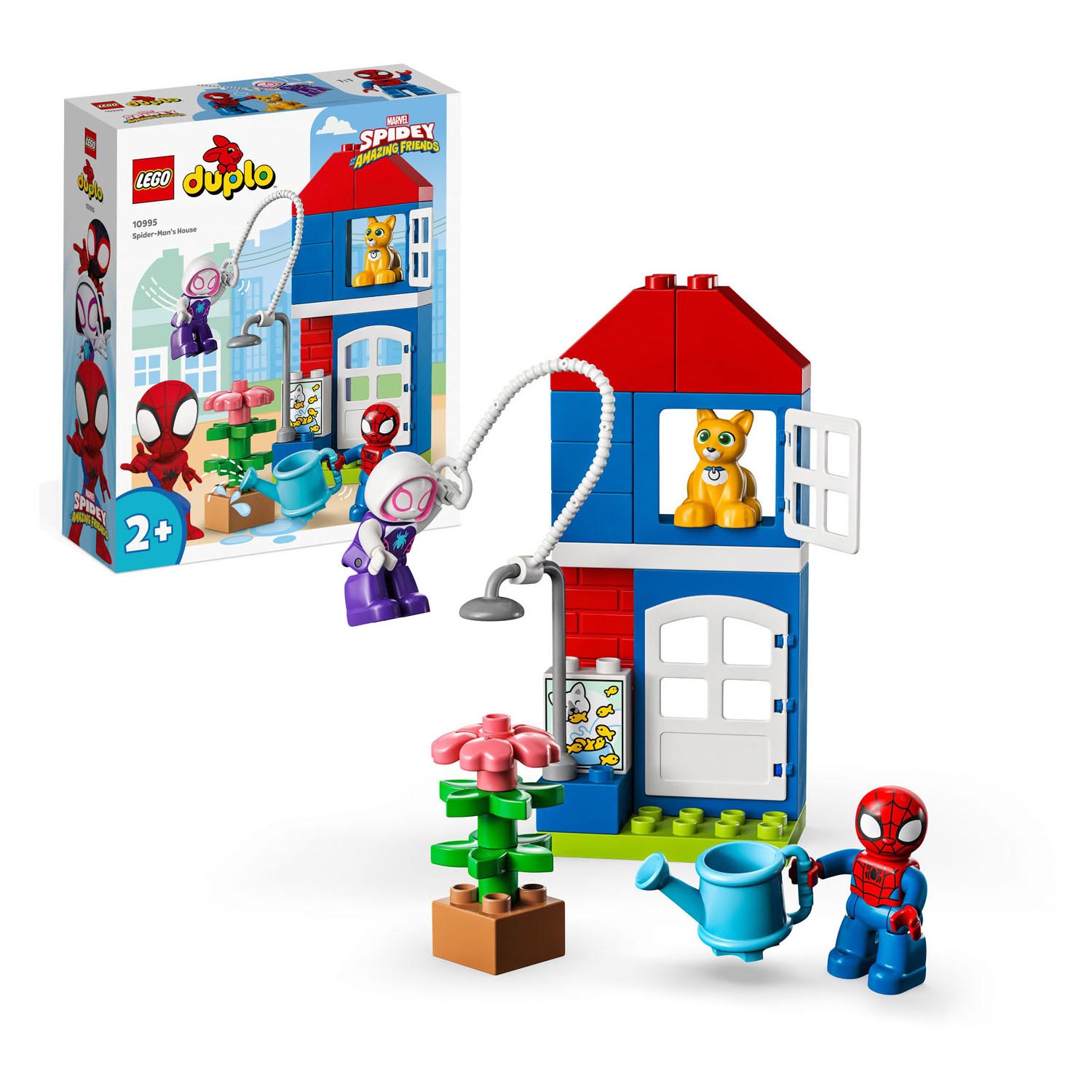zijde Detective uitgehongerd LEGO DUPLO 10995 Marvel Spider-Man's House | Thimble Toys