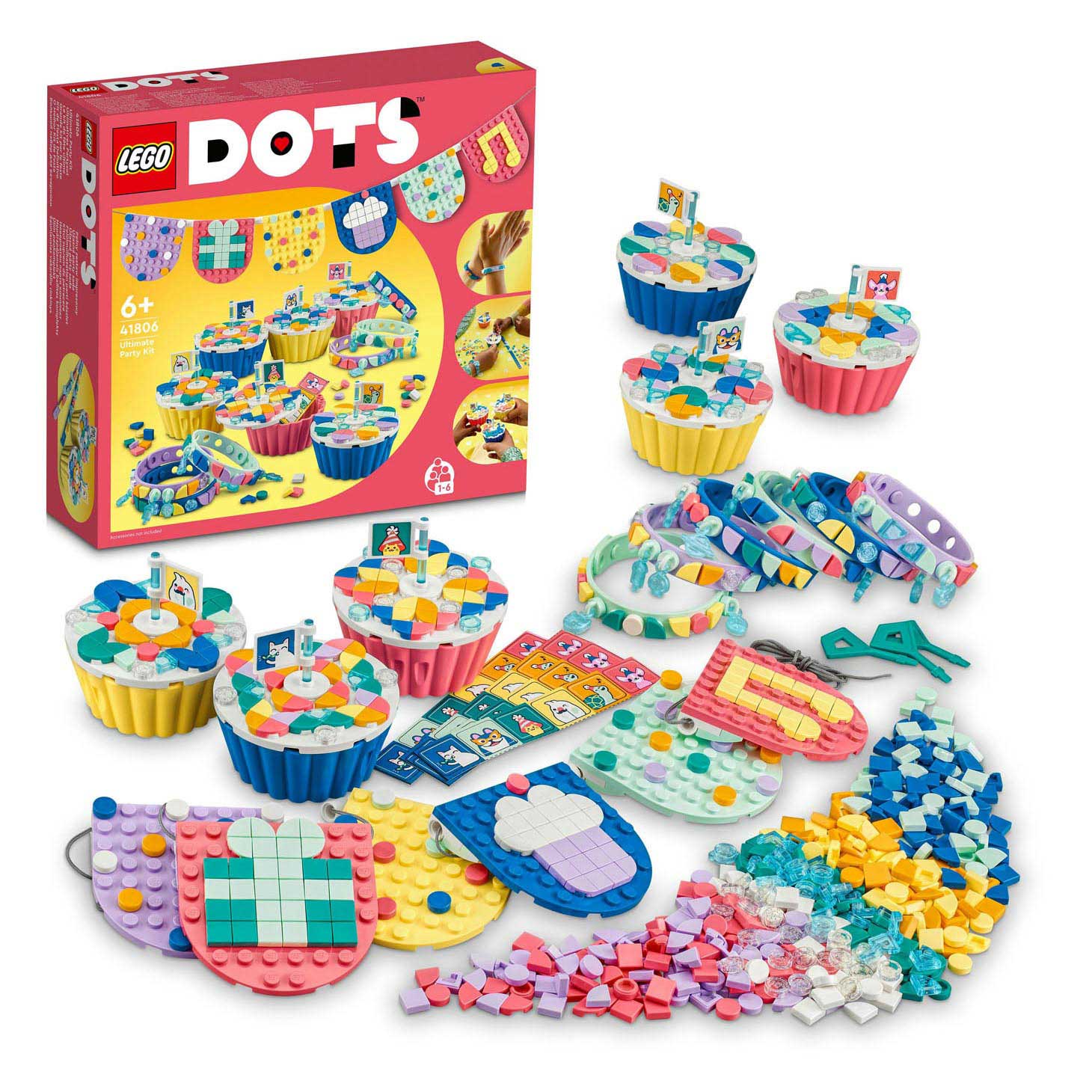 LEGO DOTS Stitch-on Patch 41955 DIY Craft Decoration Kit