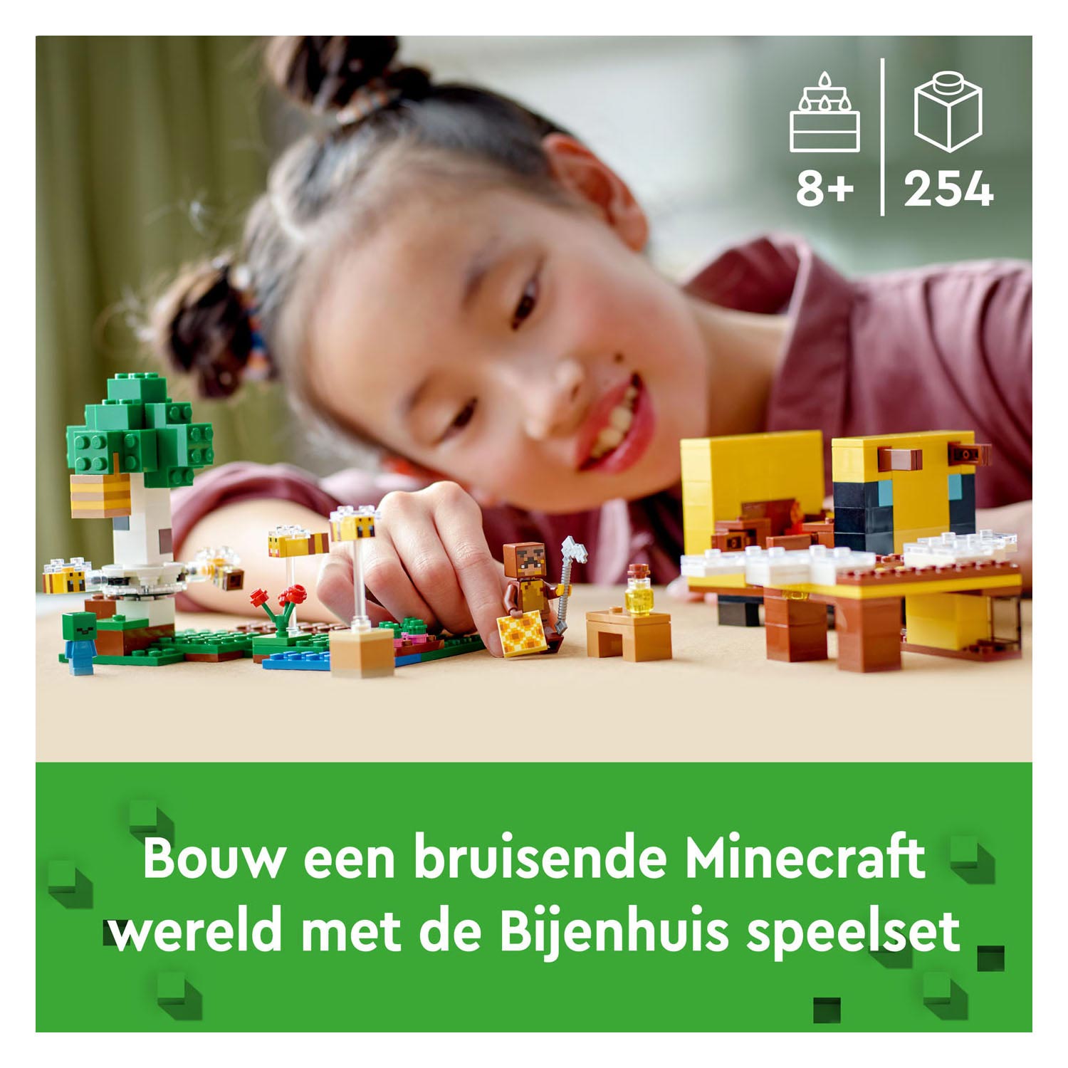 LEGO Minecraft 21241 Das | Toys Bienenhaus Thimble