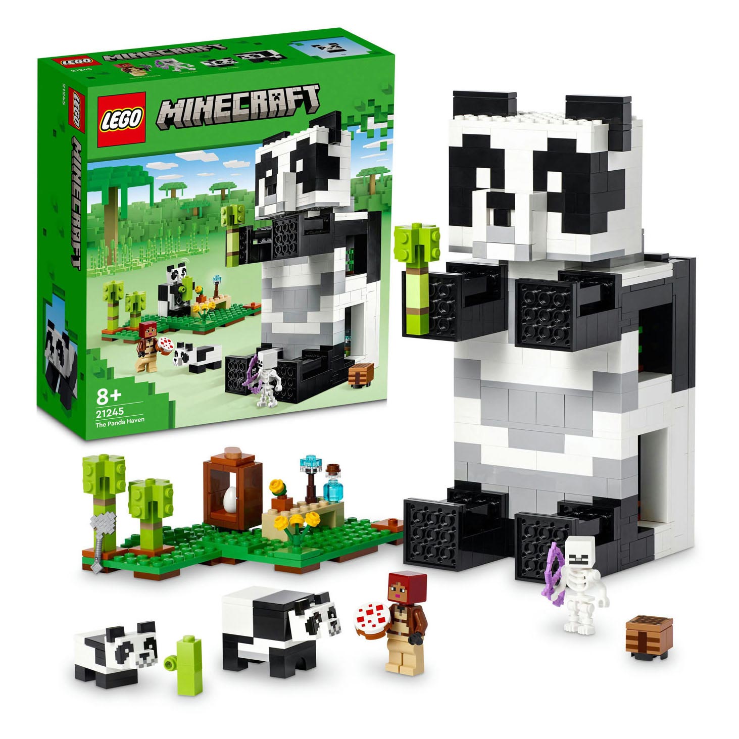 LEGO Minecraft 21245 Das Panda-Haus | Thimble Toys