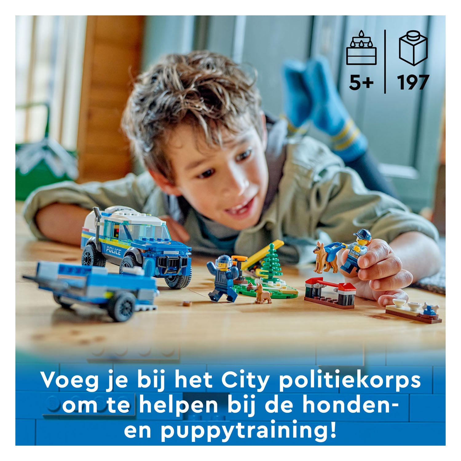 60369 | LEGO Thimble City Toys Polizeihundetraining Mobiles