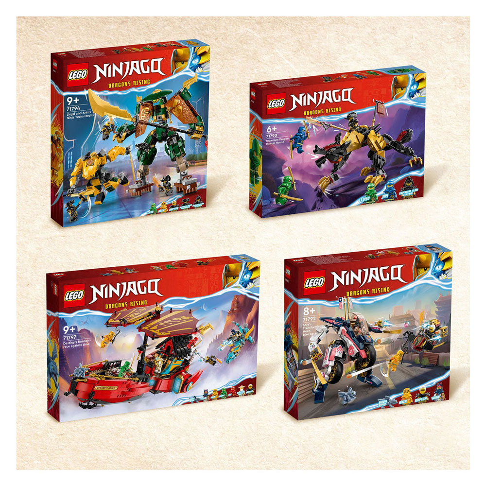 Lego NINJAGO Dragons Rising Destiny's Bounty – Race Against