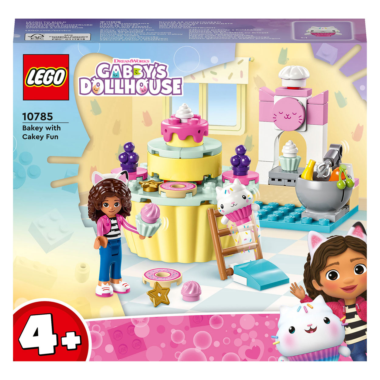 LEGO Gabby's Dollhouse Pampership de Gabby et Mermaid Cat - 10786
