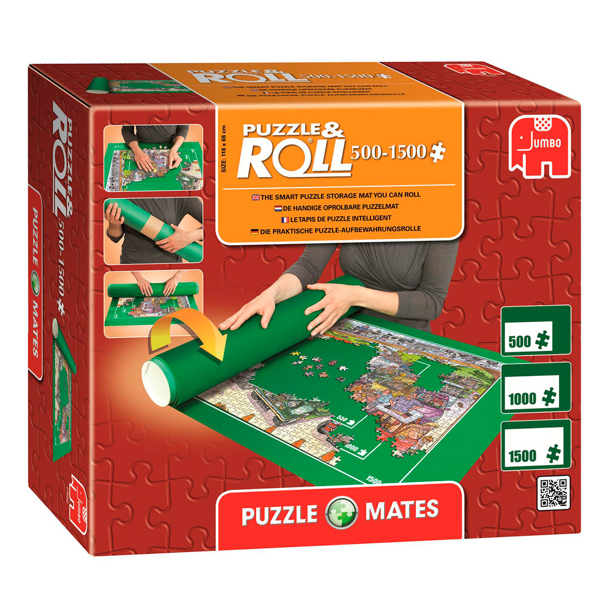 Puzzle Mates & Roll 1500 Pieces - Jumbo