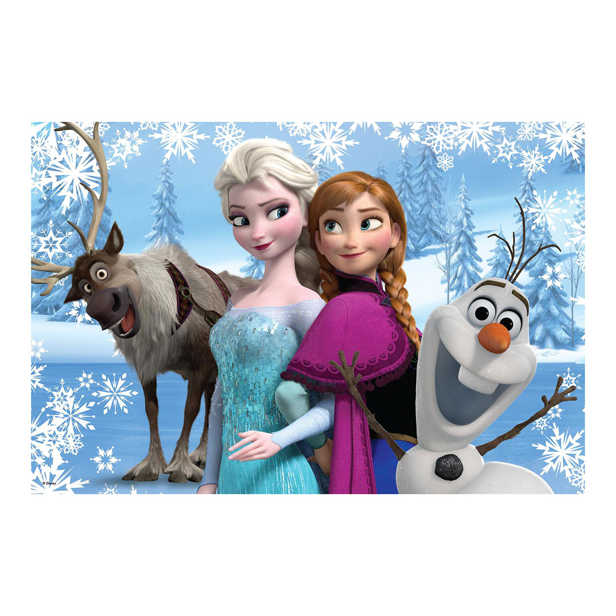 Disney Frozen & Puzzle Coloring Page | Thimble Toys