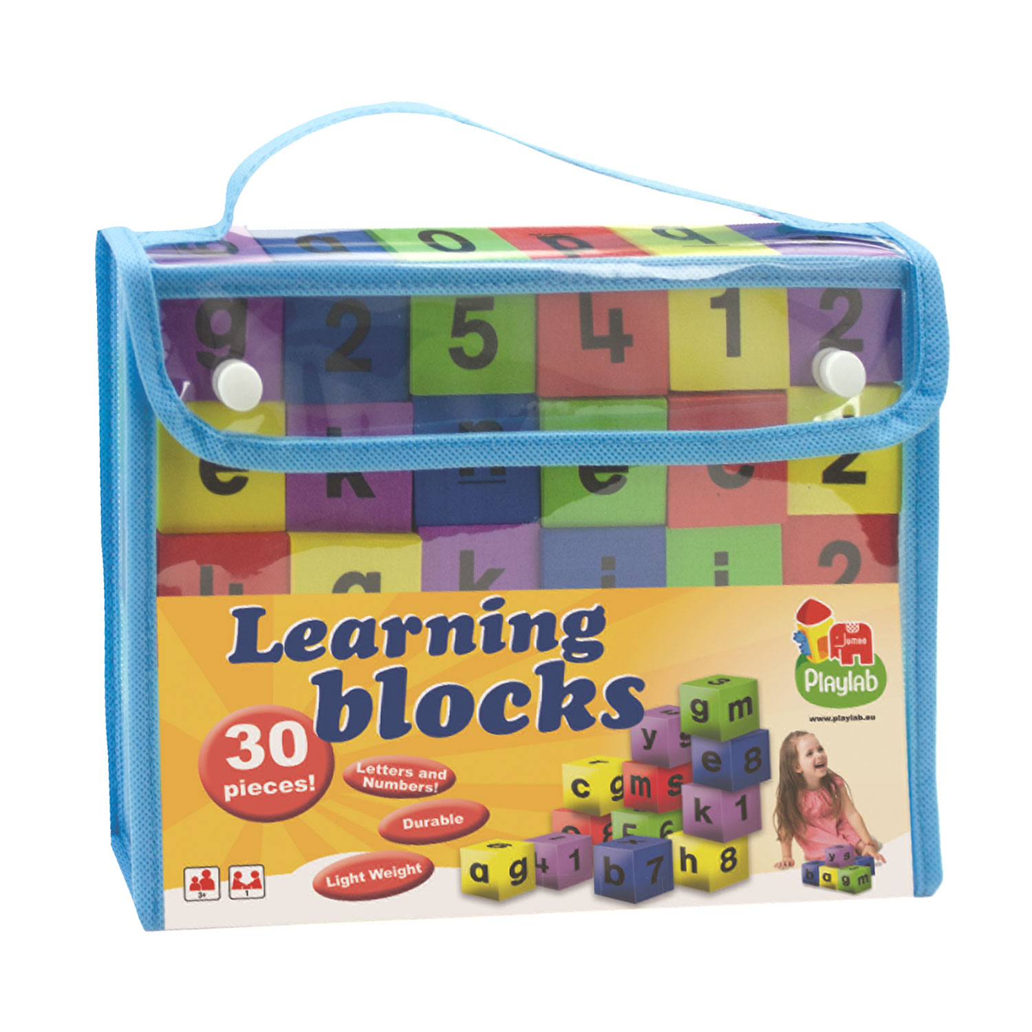 Playlab Foam Cijfers en Letters Thimble Toys