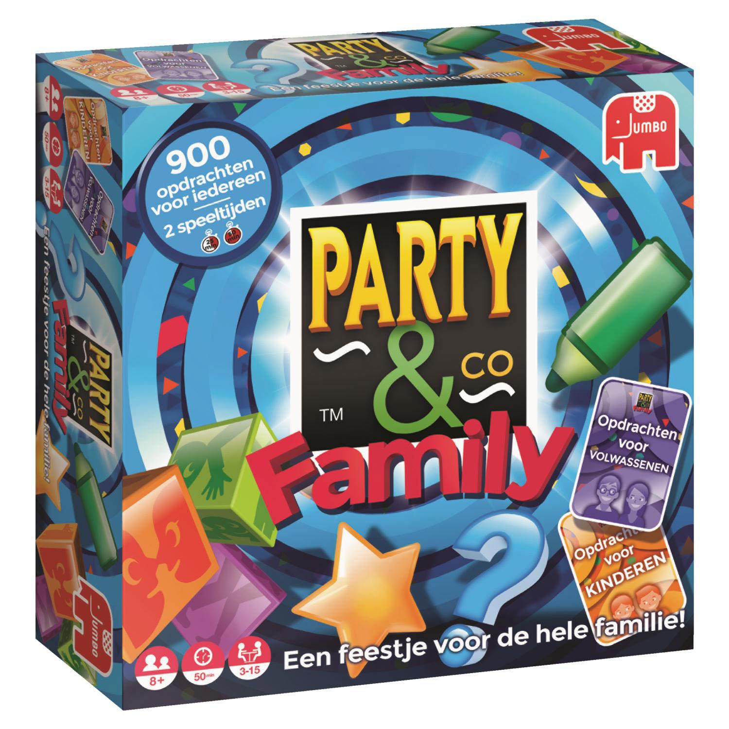 Seraph Mand Maaltijd Jumbo Party & Co Family Board Game | Thimble Toys