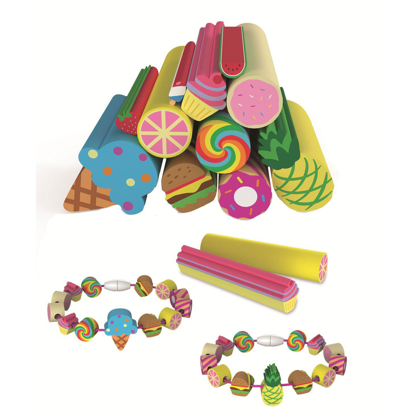  John Adams, Cutie Stix Refill Happy Pack: to use with The Cutie  Stix Creation Set and Creative Workshop, Arts & Crafts