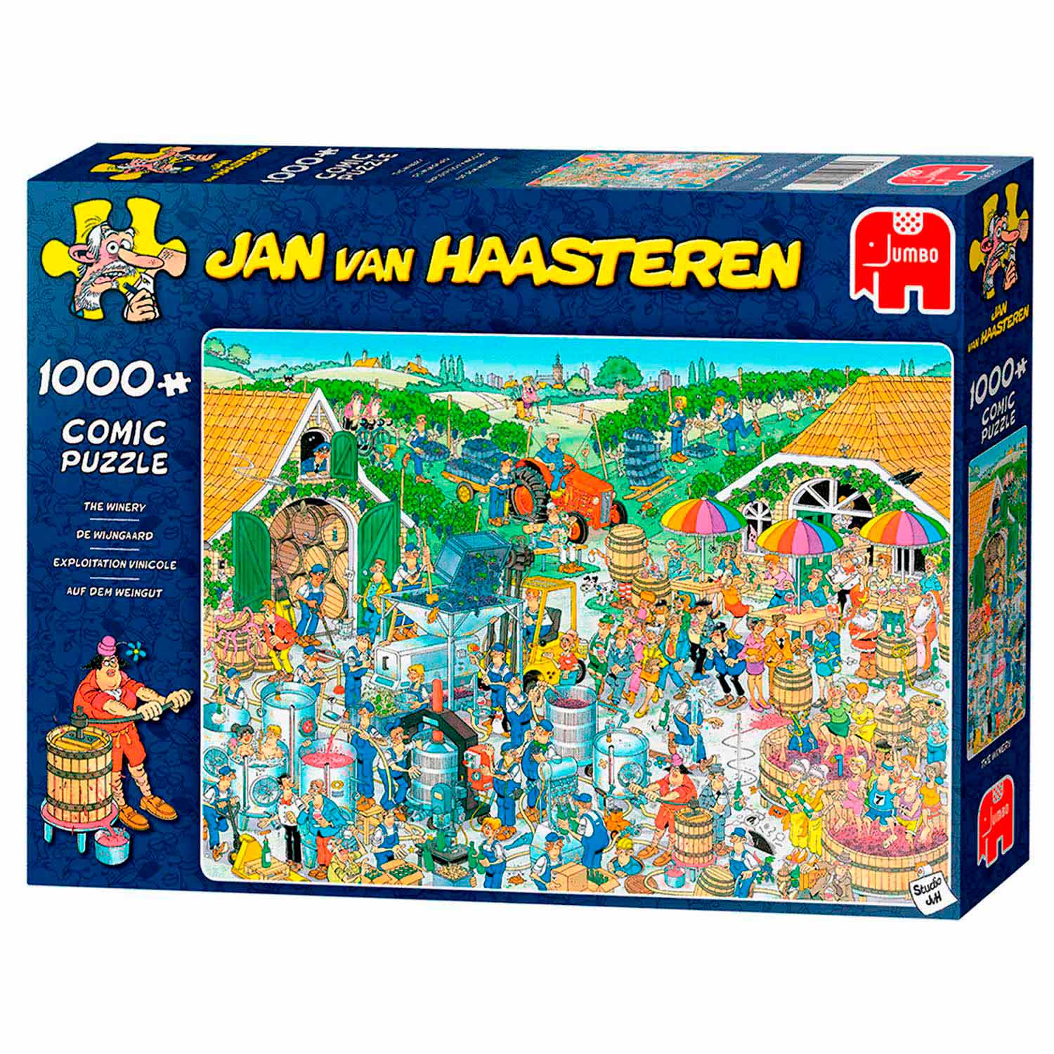 haat palm Diploma Jan van Haasteren Jigsaw Puzzle - The Winery, 1000pcs. | Thimble Toys