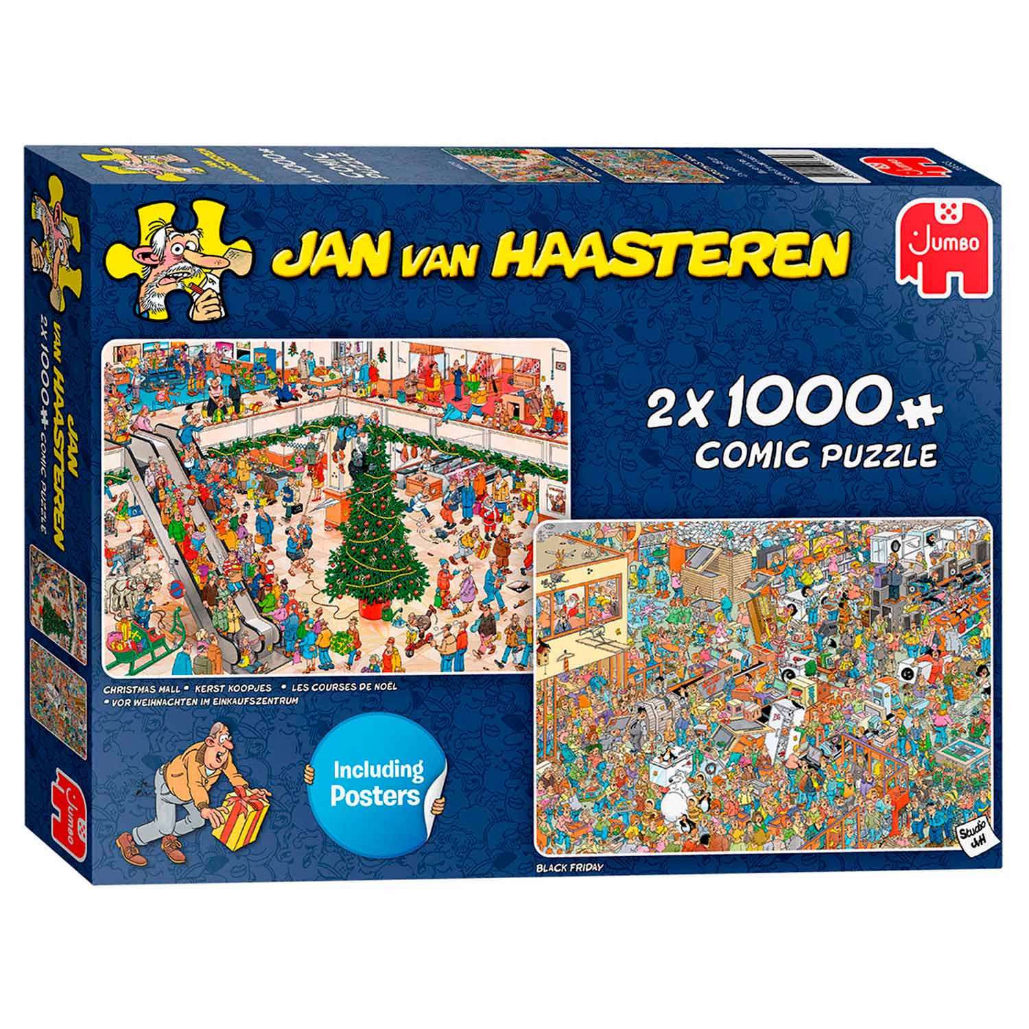 Jan Haasteren Puzzel Feestdagen, 2x1000st. | Thimble Toys