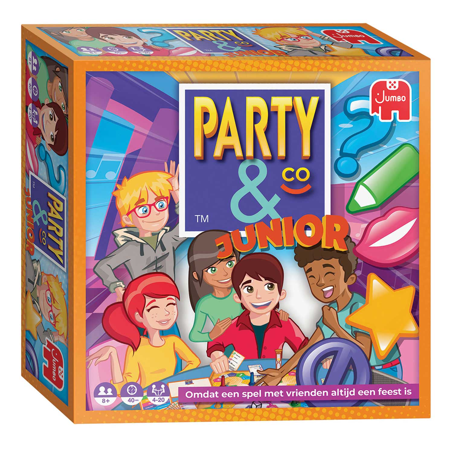 kampioen eerste Laboratorium Jumbo Party & Co Junior Board Game | Thimble Toys