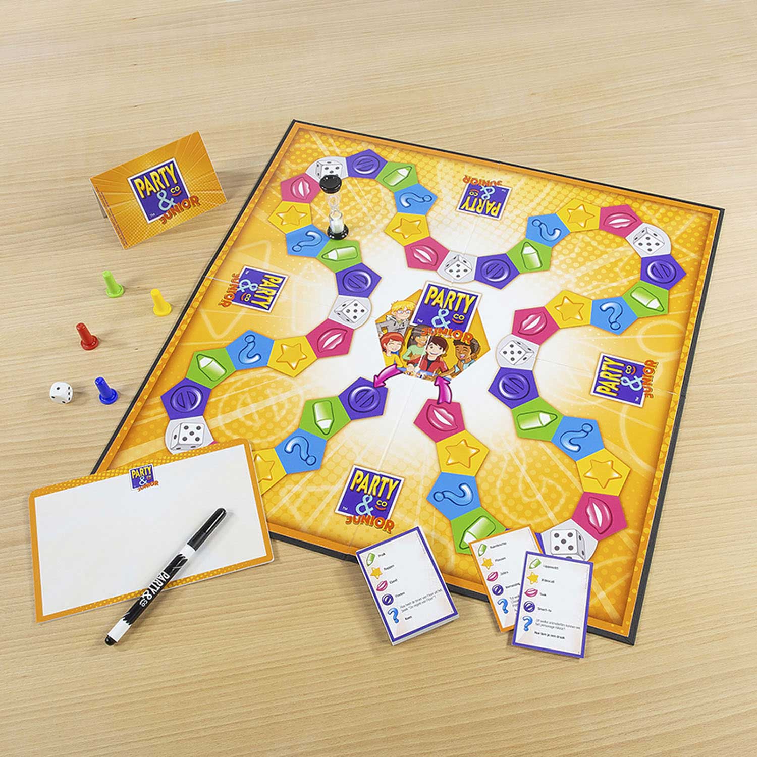 Iets Giet cijfer Jumbo Party & Co Junior Board Game | Thimble Toys
