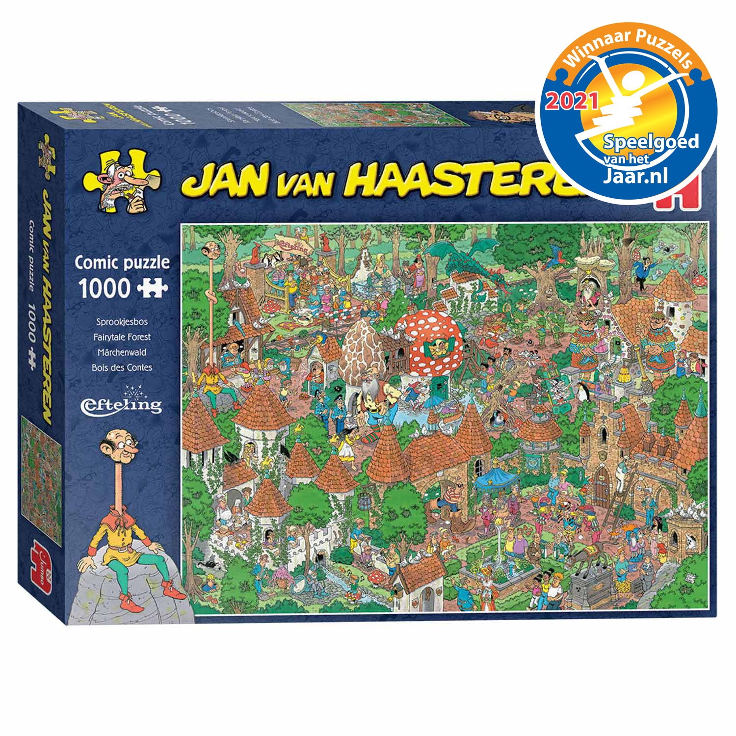 Jumbo 20045 1000 ピース ジグソーパズル オランダ発売 おとぎの森 Jan