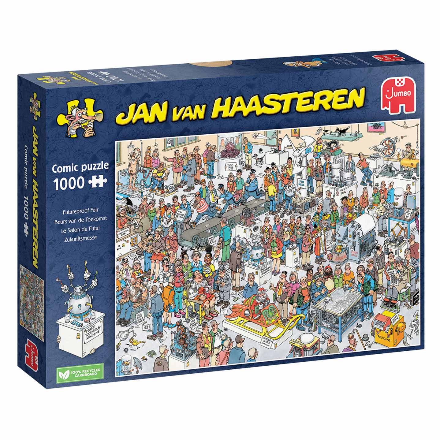 schuifelen Fonetiek Bulk Jan van Haasteren Legpuzzel - Beurs van de Toekomst, 1000st. | Thimble Toys