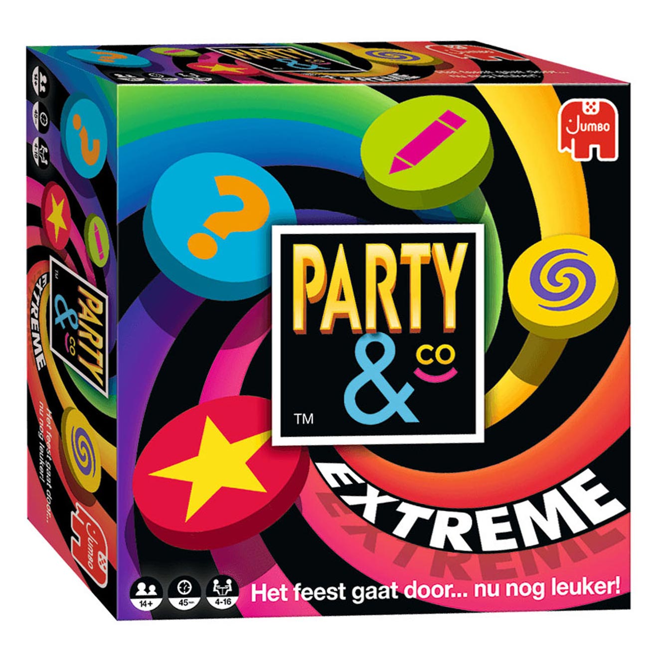 Zuidelijk onpeilbaar door elkaar haspelen Jumbo Party & Co Extreme Board Game | Thimble Toys