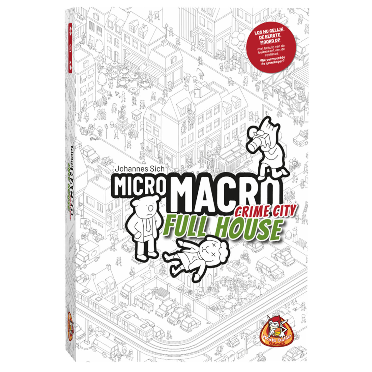 Micro Macro Crime City Board Game Upgrade 