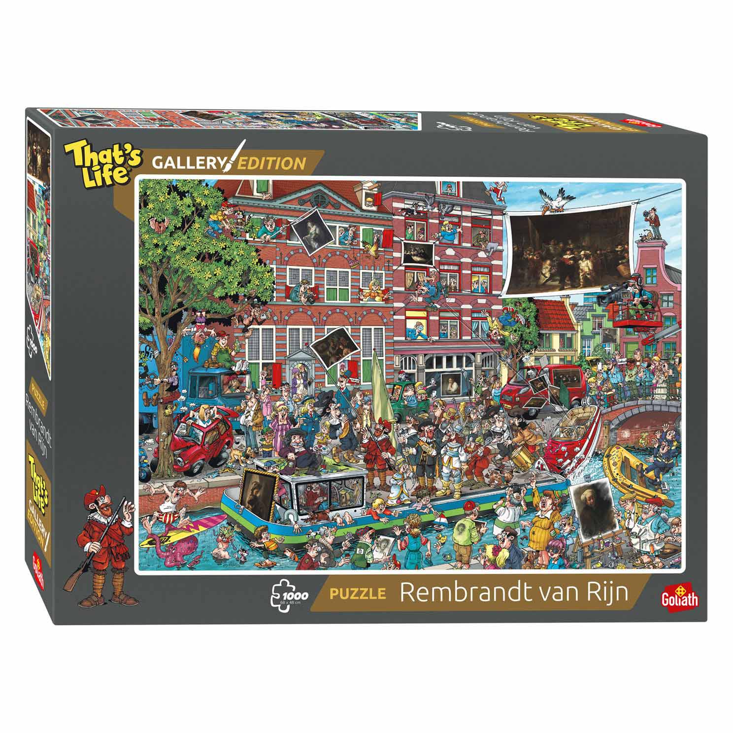 Kameraad Vet Moedig aan That's Life Gallery Edition: Rembrandt van Rijn Jigsaw Puzzle, 1000pcs. |  Thimble Toys