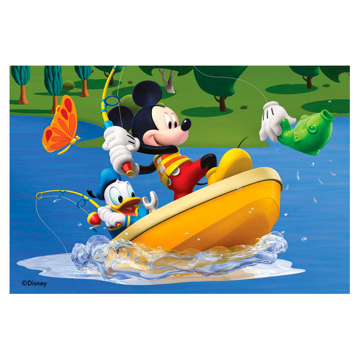 Block puzzle Mickey Mouse | Thimble Toys