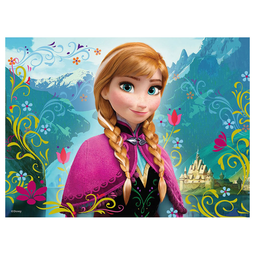 films Observeer onwetendheid Disney Frozen Puzzle-Frozen, 4 in 1 | Thimble Toys