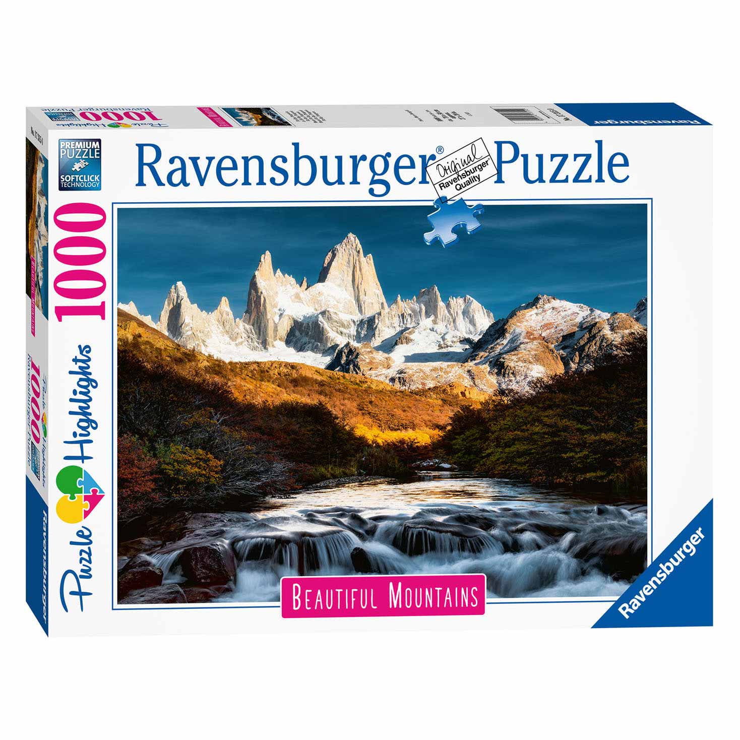 Ravensburger Puzzle Monte Fitz Roy, Patagonia, 1000st.