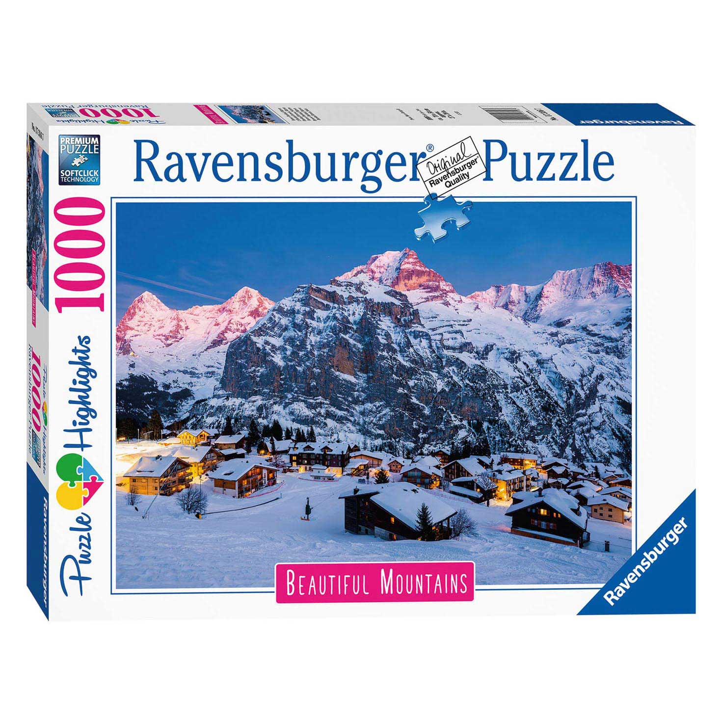 Overgang Lada vervagen Ravensburger Puzzle Bernese Oberland, Murren, 1000st. | Thimble Toys