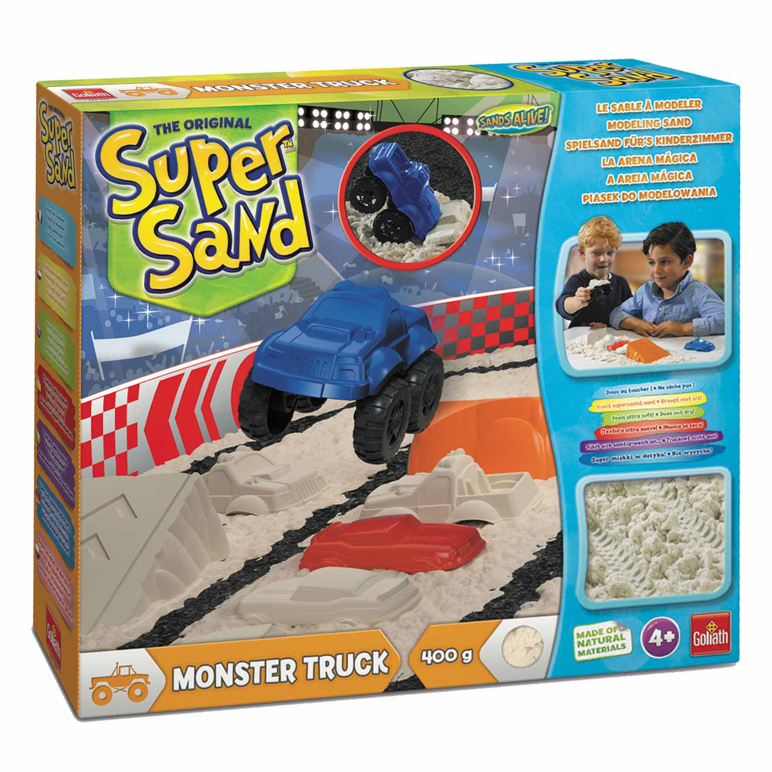 Sable magique à modeler Goliath - Super Sand Dinosaur World