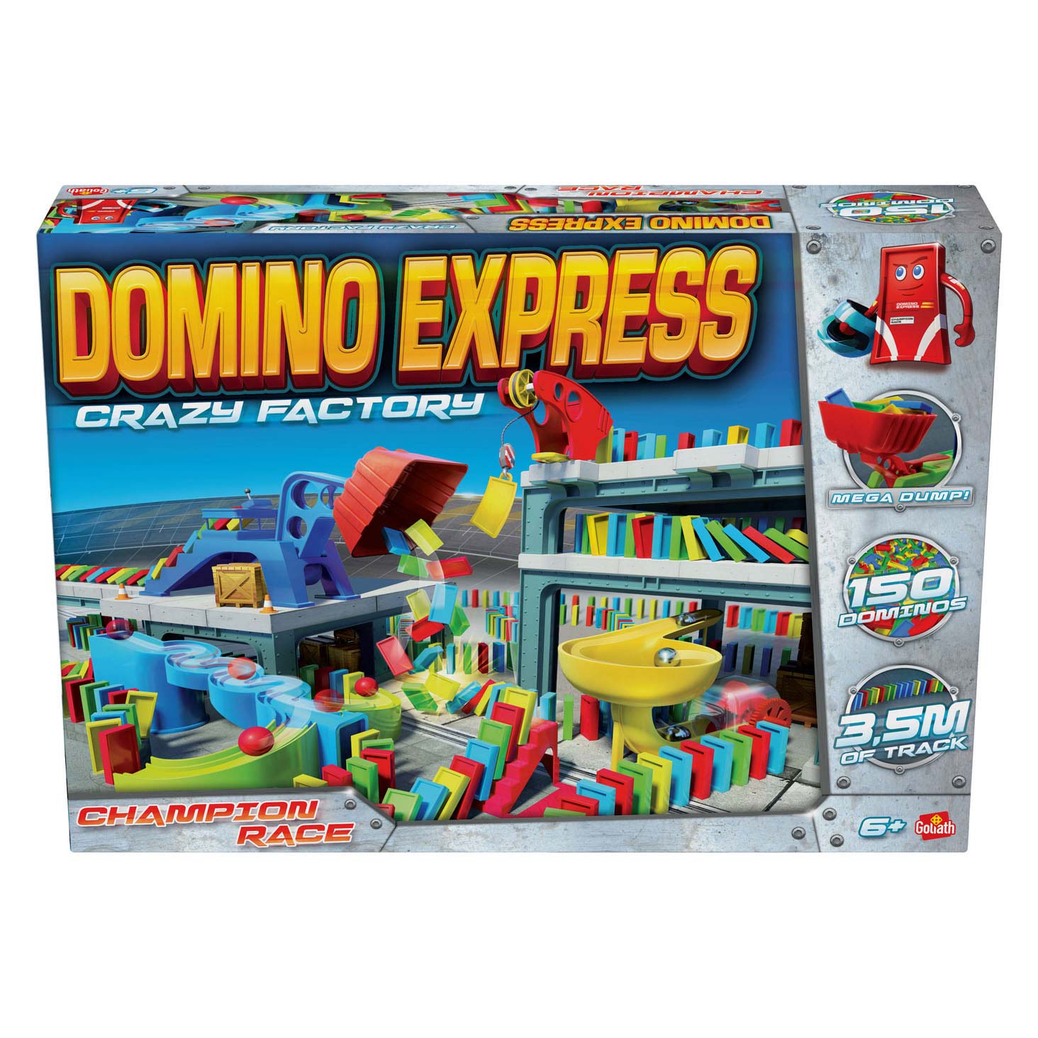 roze bord Recensent Domino Express Crazy Factory | Thimble Toys