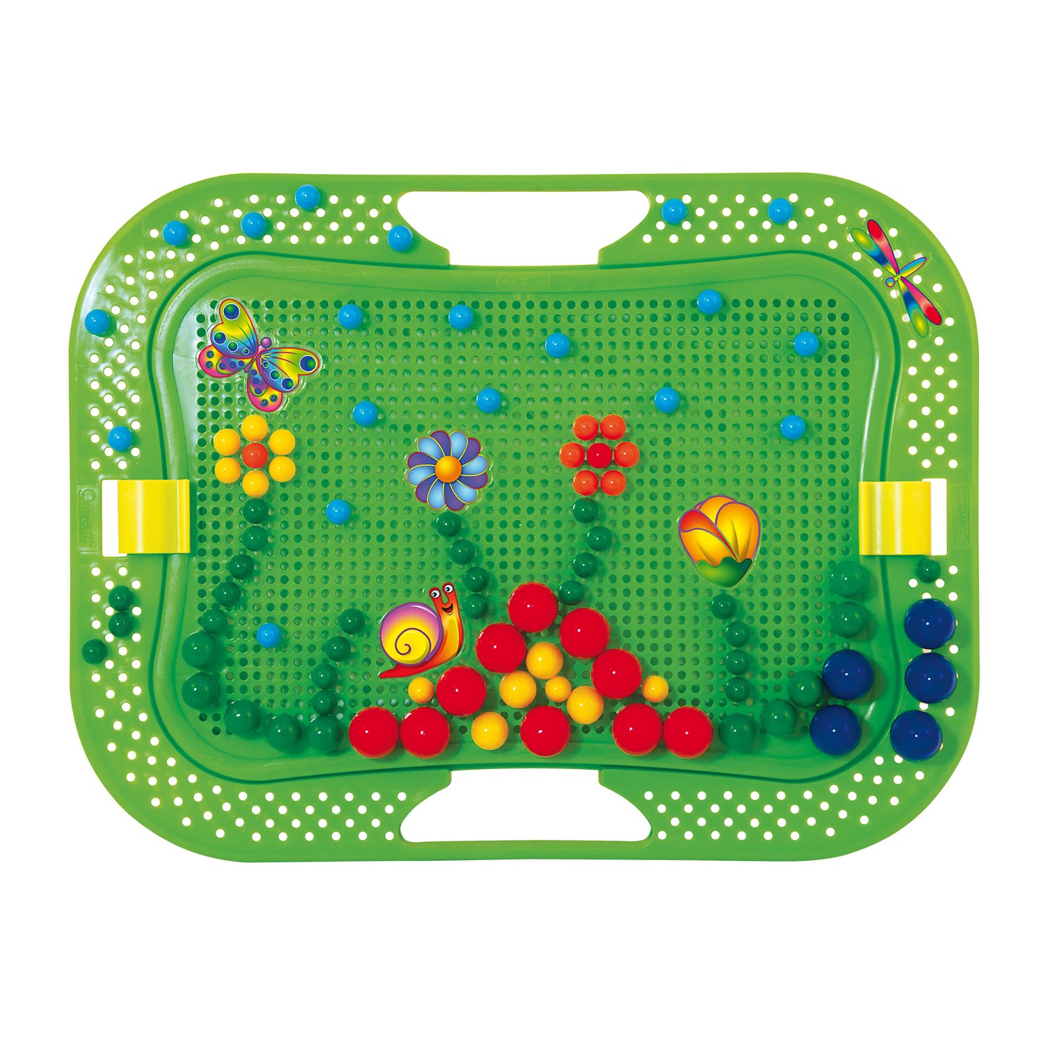 Quercetti Fantacolor Baby XL – Gioco Creativo Con Pioli Arrotondati Per Bambini 18 Mesi+