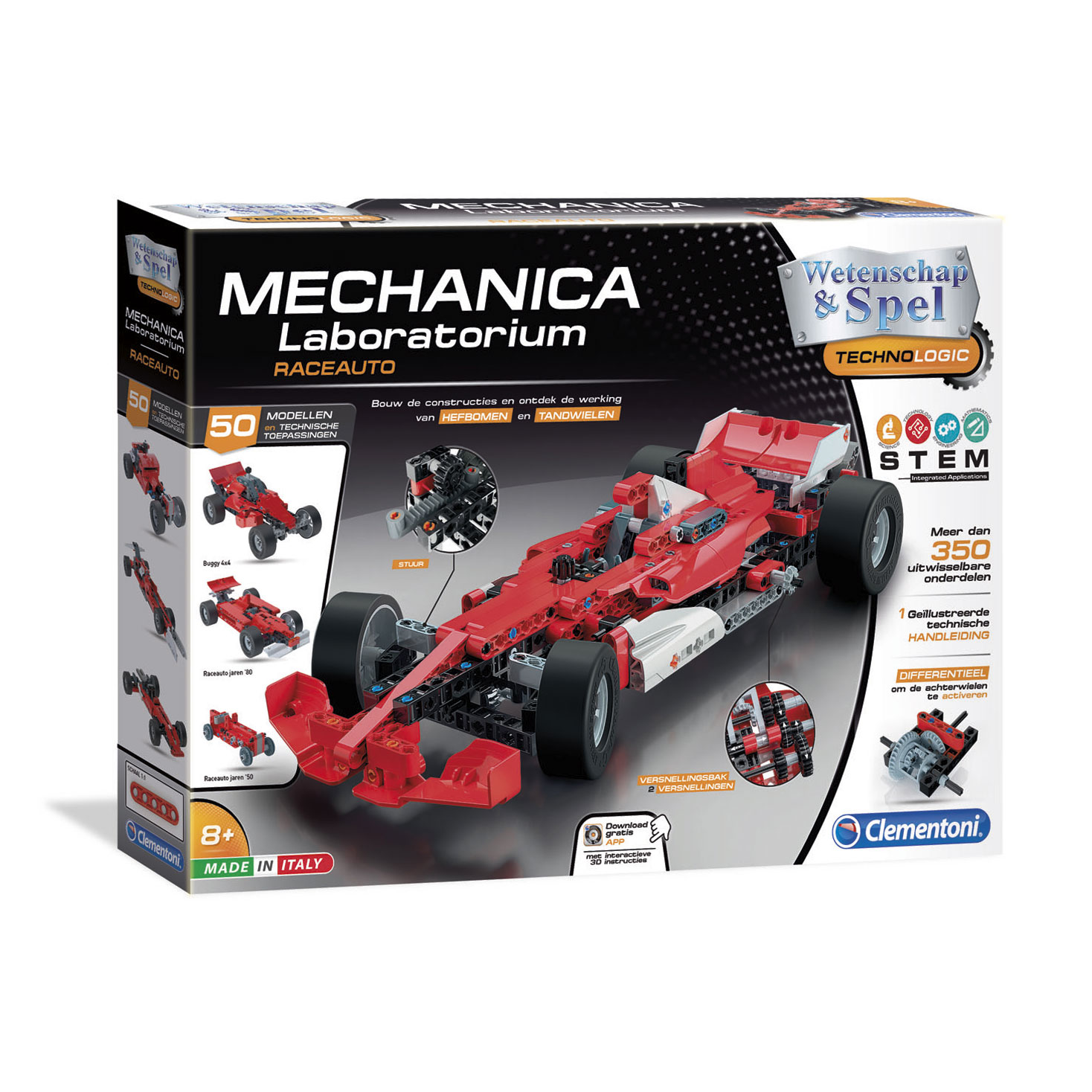 overhead Invloedrijk pot Clementoni Wetenschap & Spel Mechanica - Raceauto | Thimble Toys