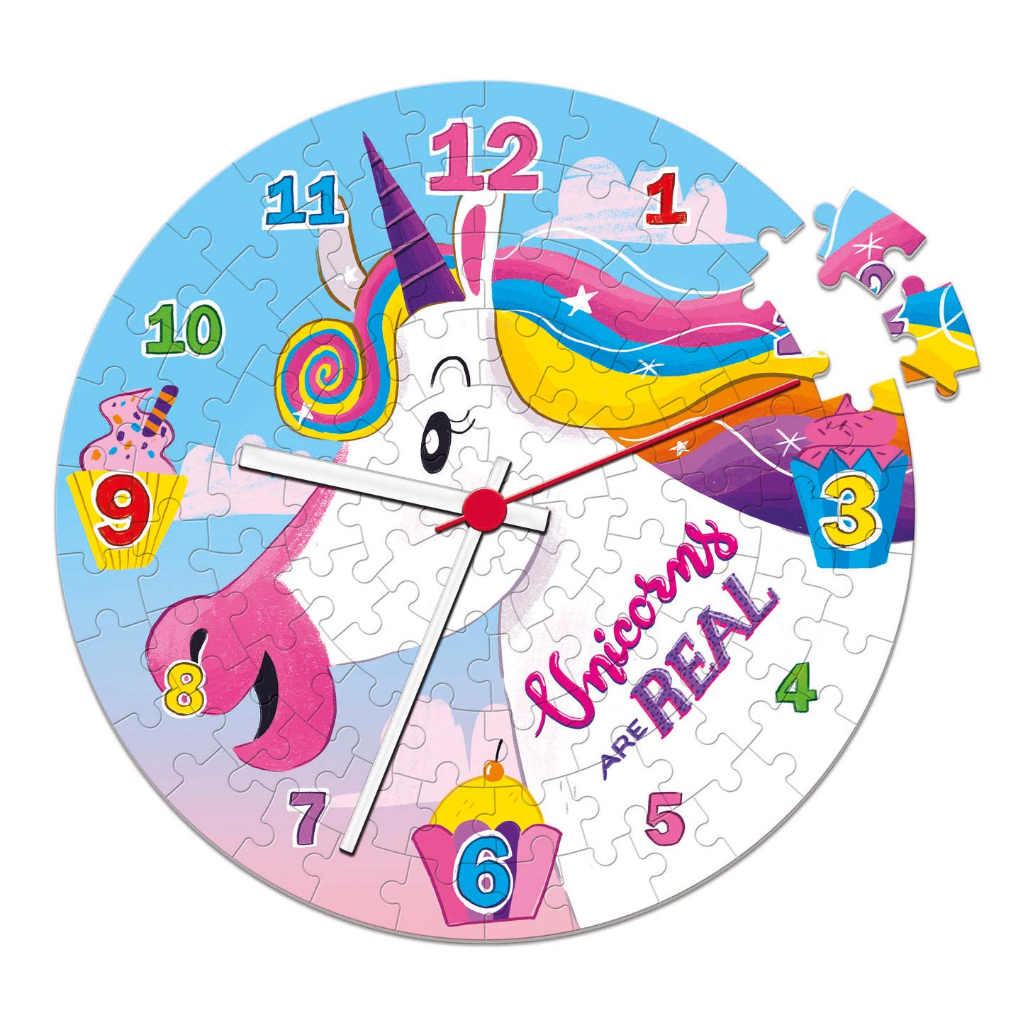 Clementoni Clock puzzle Unicorn, 96st. | Thimble