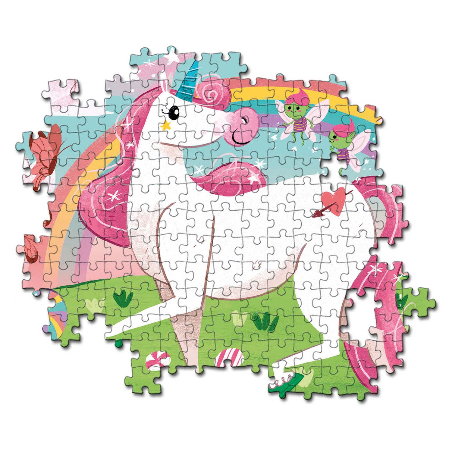 Oh Onbeleefd inspanning Clementoni Puzzle Unicorn, 104st. | Thimble Toys