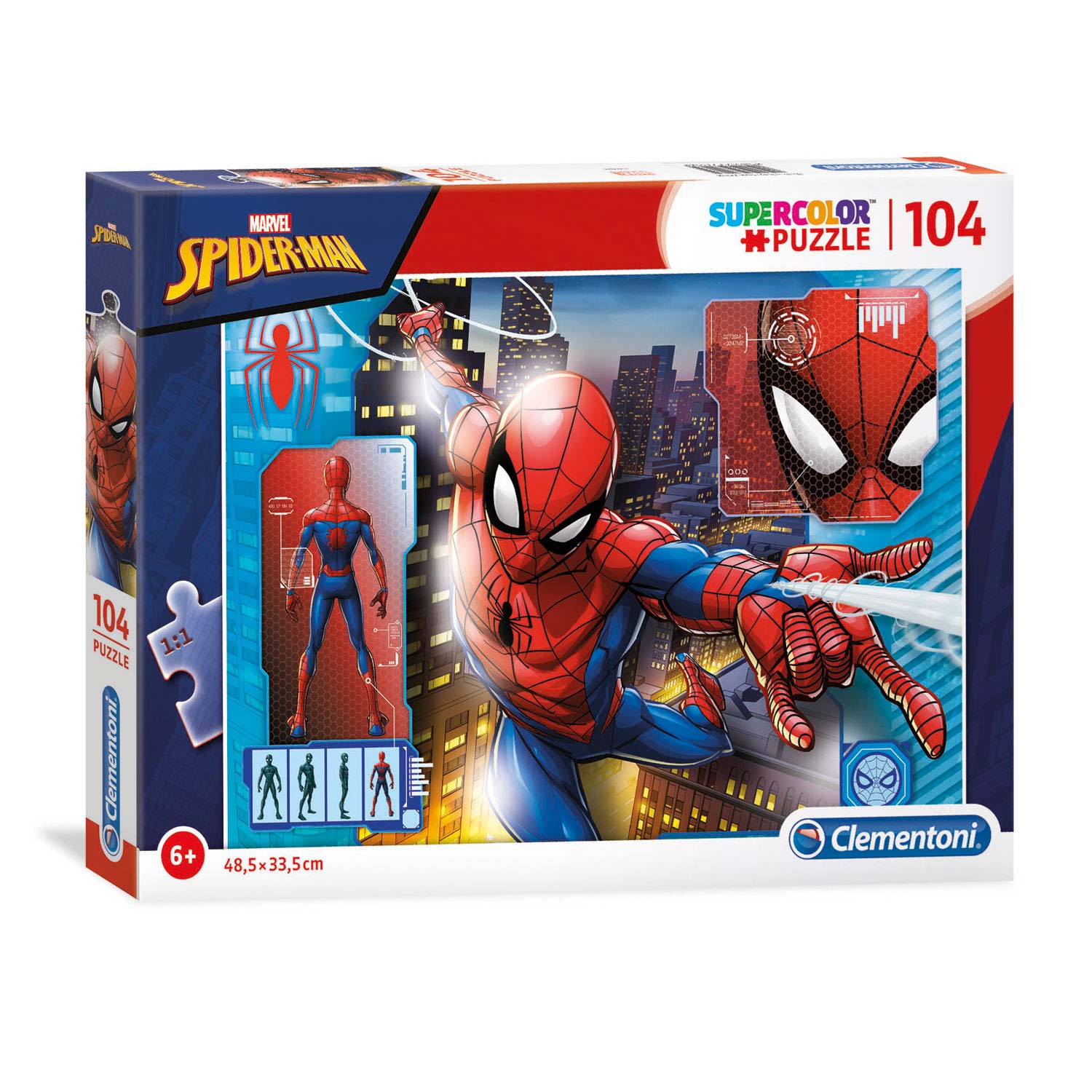 Clementoni Jigsaw Puzzle - Spiderman, 180pcs.