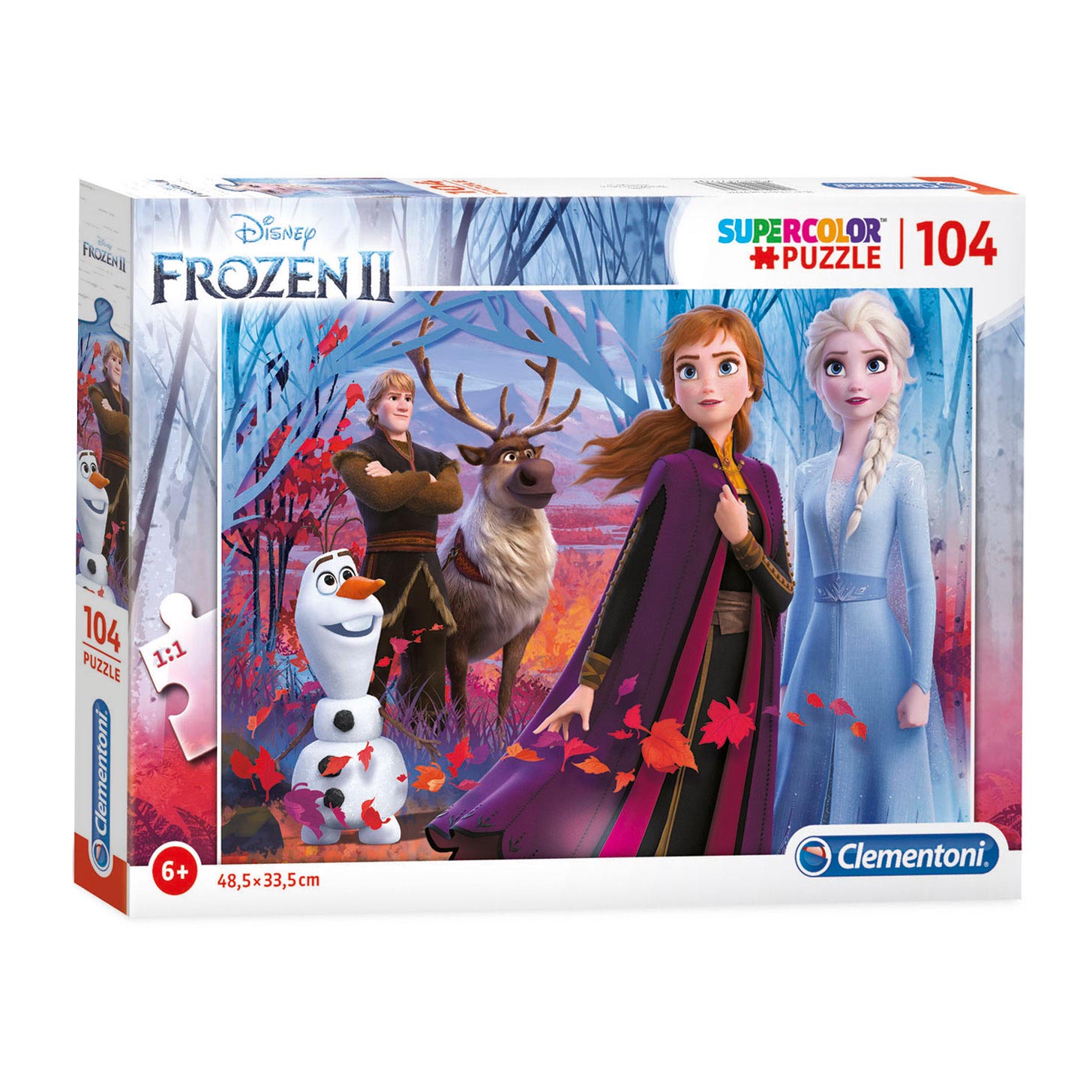 delicaat traagheid lid Clementoni Puzzel Disney Frozen 2, 104st. | Thimble Toys