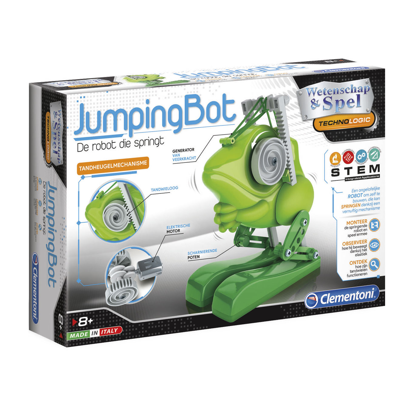 Clementoni Science Games - Jumping Bot | Toys