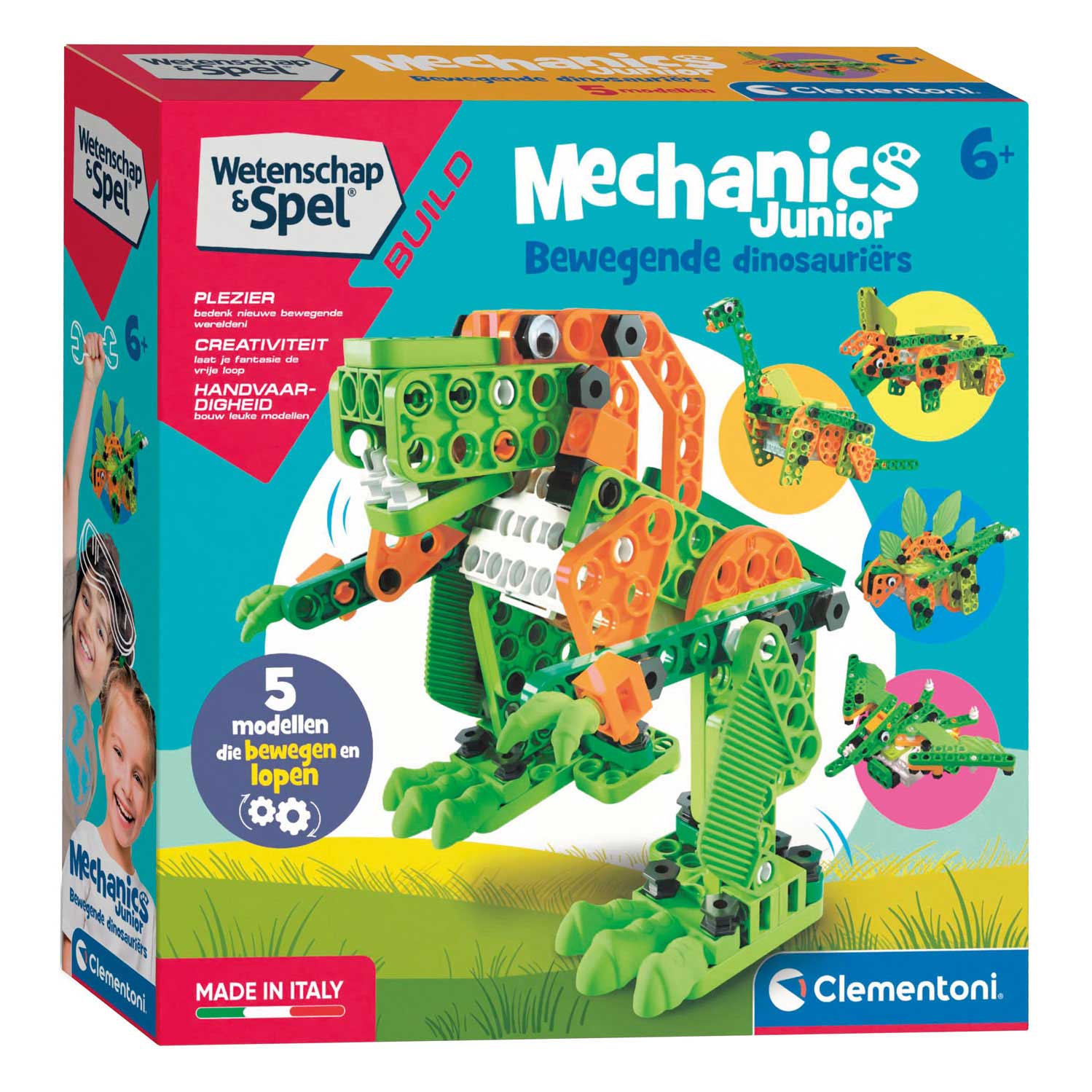 Pellen Persona Factureerbaar Clementoni Science & Game Mechanics Junior - Dino | Thimble Toys