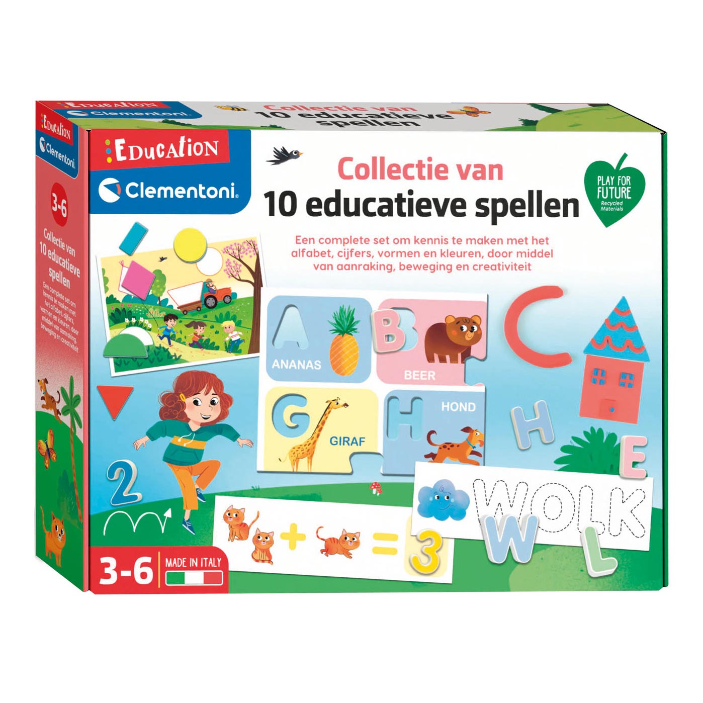Verleiden Geit Slovenië Clementoni Education - 10 Educatieve Spellen | Thimble Toys