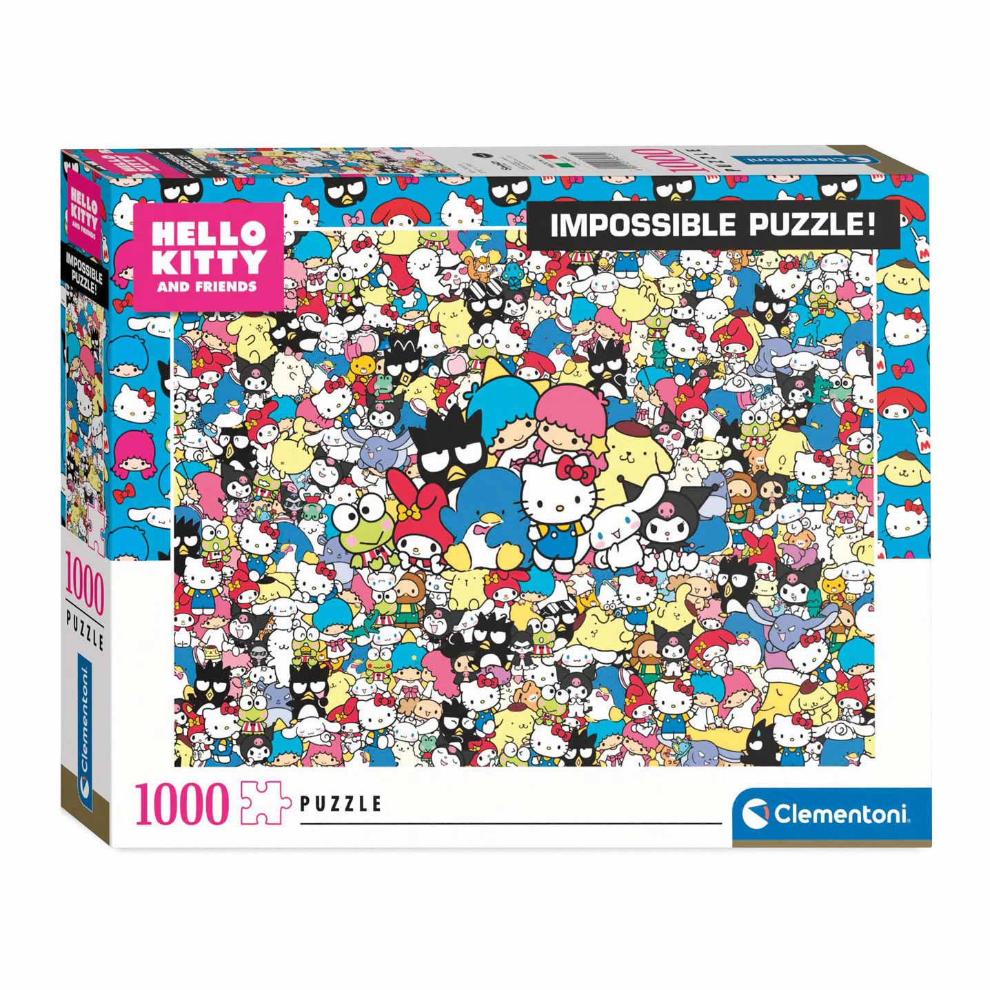 toernooi groet Mededogen Clementoni Impossible Puzzle Hello Kitty, 1000pcs. | Thimble Toys
