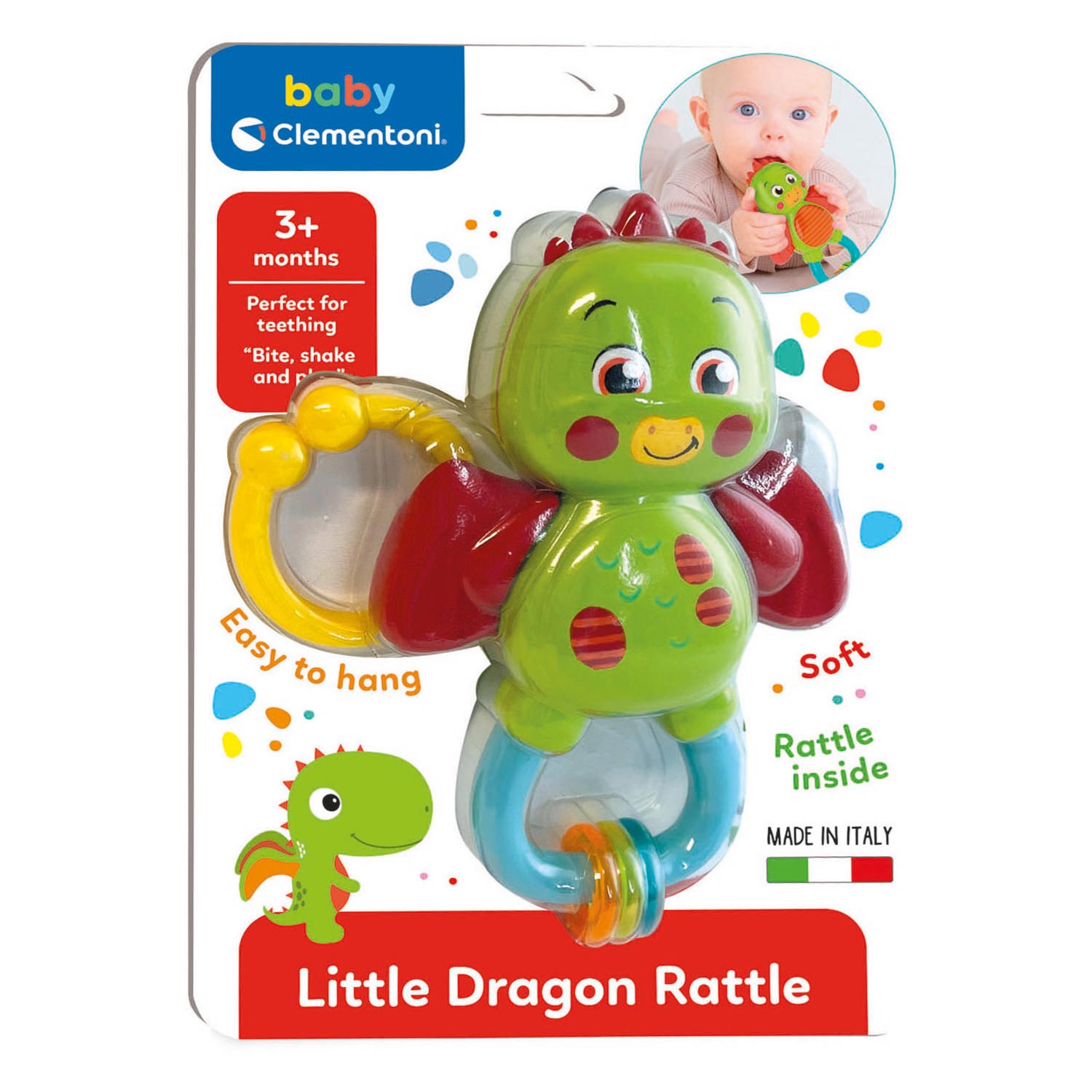 Clementoni Baby - Rattle Dragon