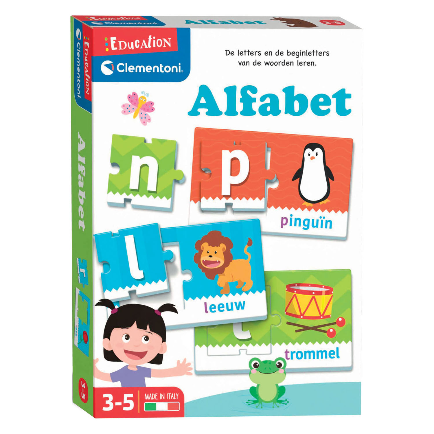 mobiel paddestoel spier Clementoni Education - Alfabet | Thimble Toys