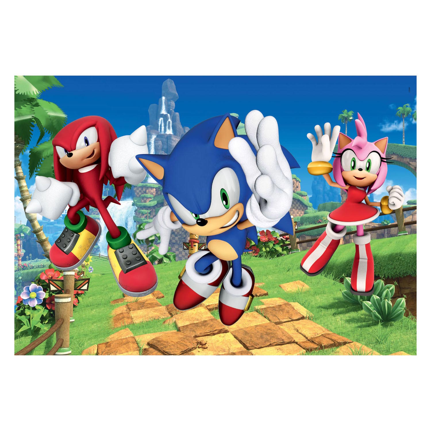 Sonic the Hedgehog Posterized Jigsaw Puzzle