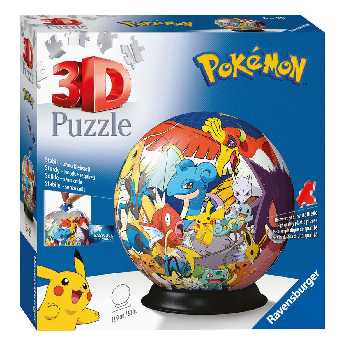 Ravensburger Blue 3D Superball Pokemon Puzzle
