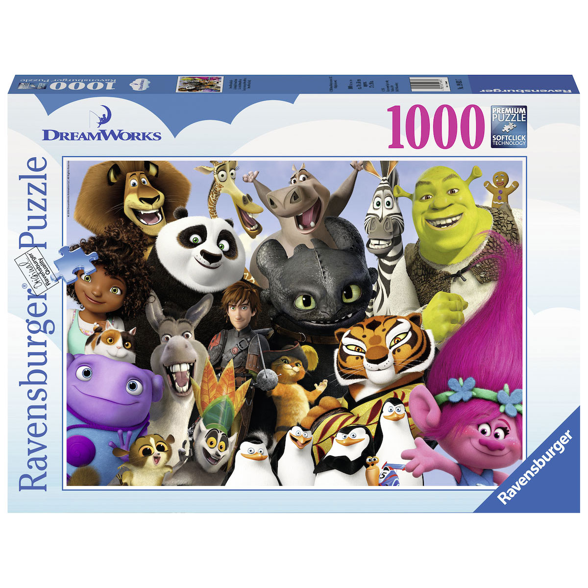 Koken blok Terminologie Dreamworks Family, 1000st. | Thimble Toys