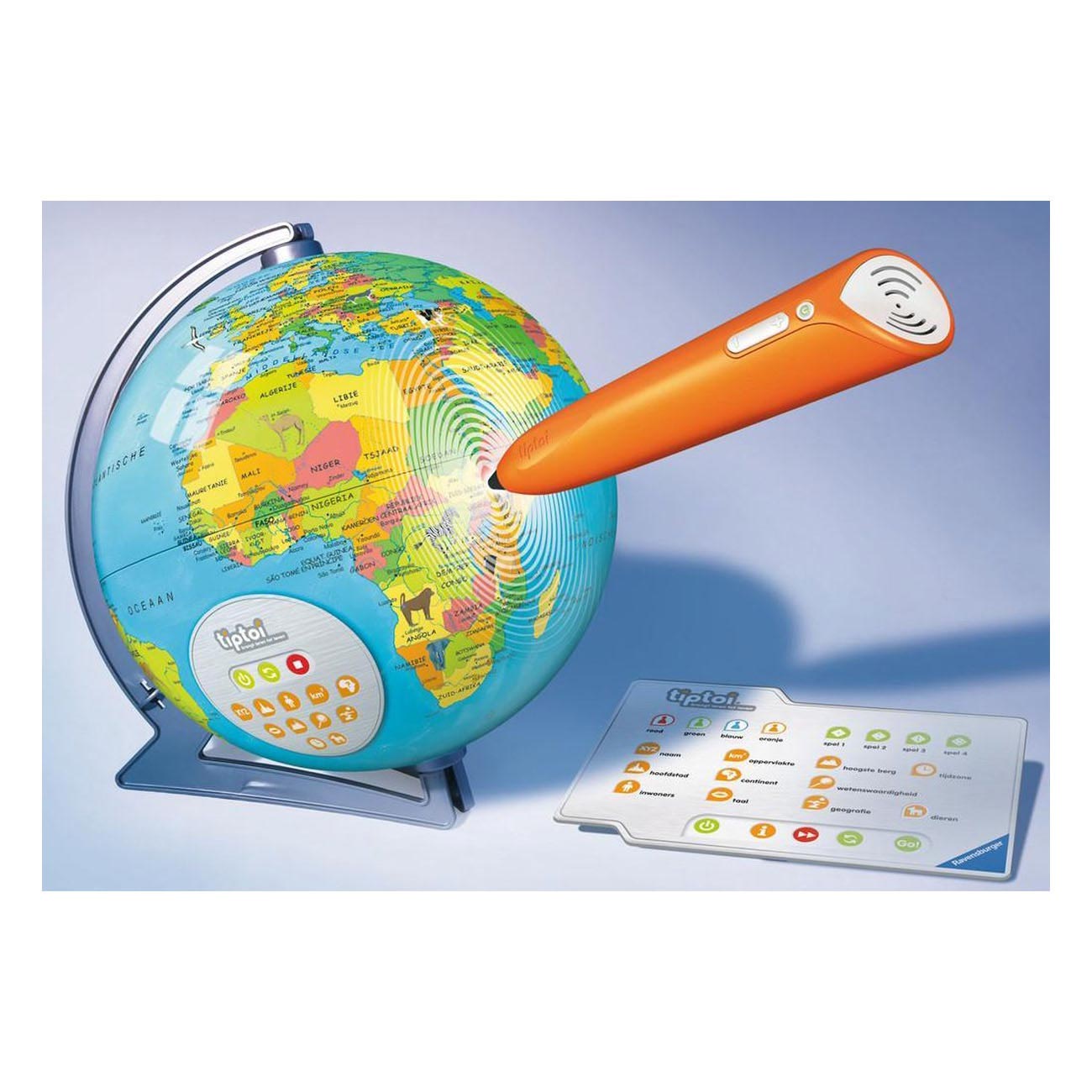 Ravensburger 00787 – Tiptoi Interactive Globe 17 Game [German Language  Version] – TopToy