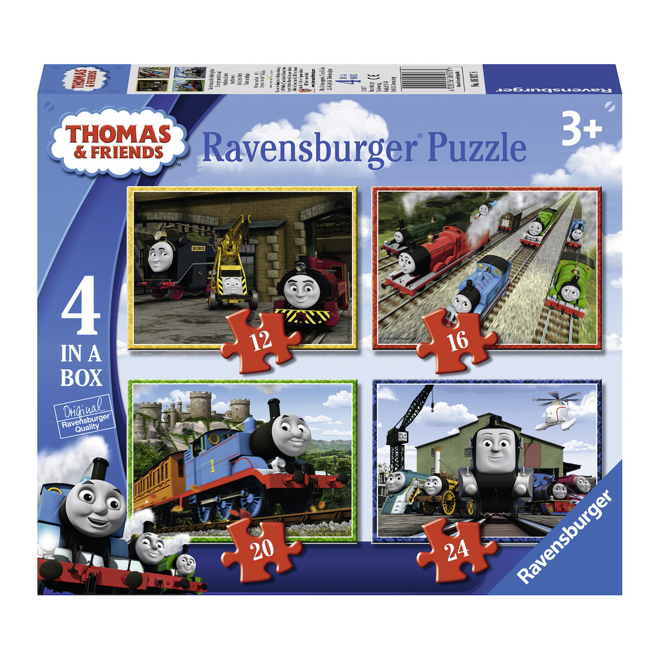 Einde Let op Samenwerken met Thomas the Train Puzzle, 4in1 | Thimble Toys