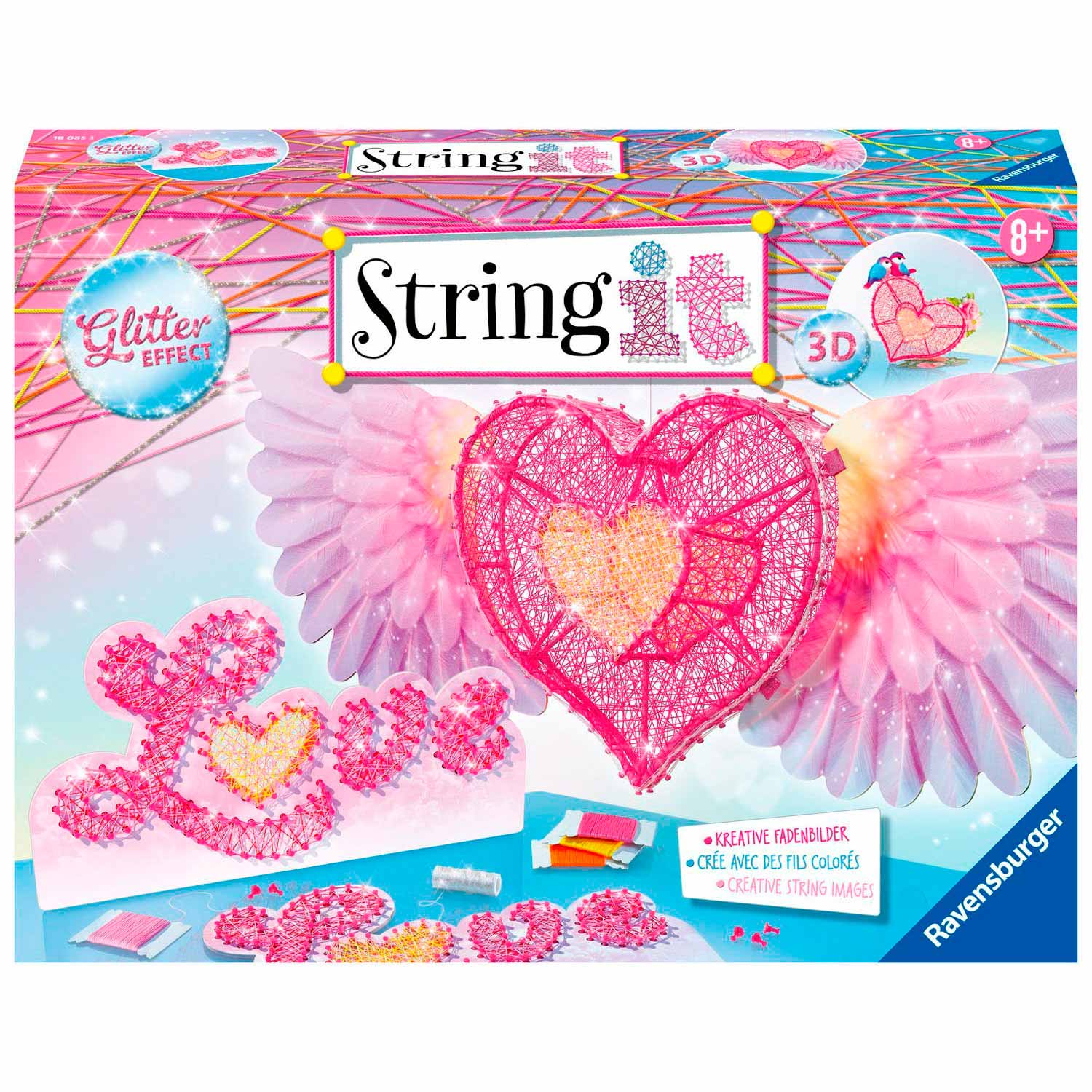String It Maxi 3D Heart Thimble