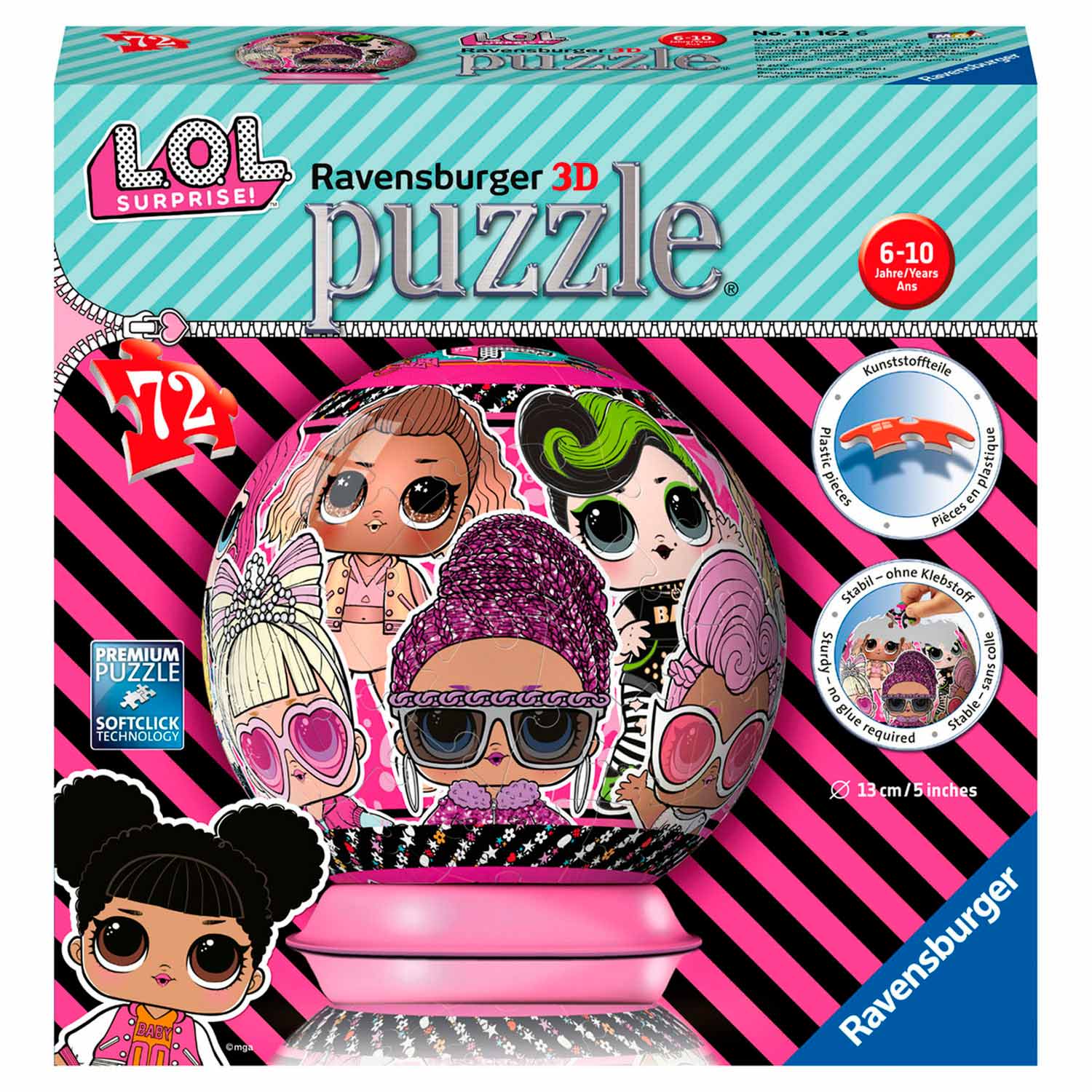Verzorgen vuilnis Uitrusting Puzzle ball LOL Surprise, 72st. | Thimble Toys