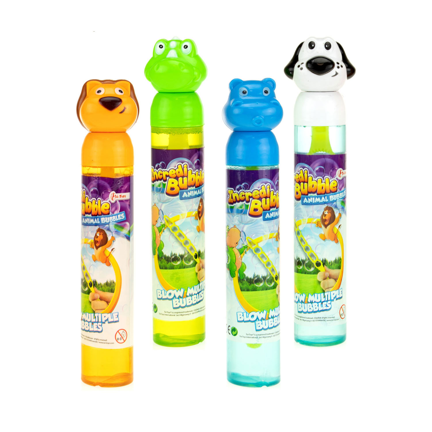 Bubble Bottle Animal Thimble Toys