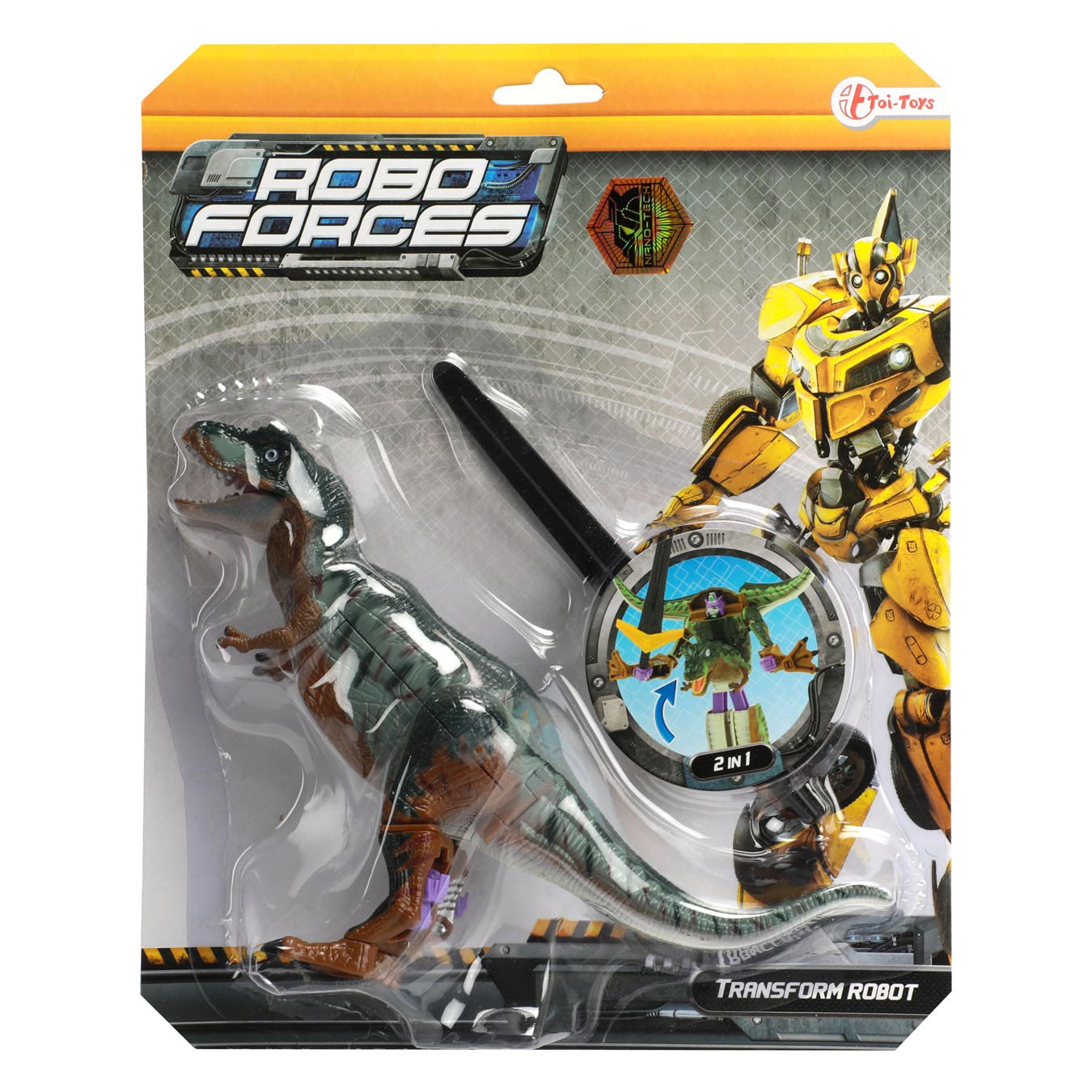 Roboforces Changing robot Dino, 17cm | Thimble Toys